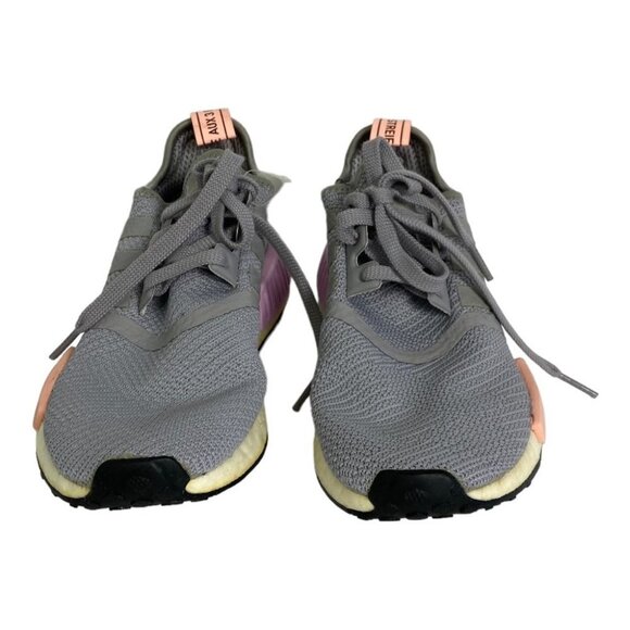 Adidas NMD R1 Running Shoes Grey Size 6 Sneakers Reflective Foam Cushion NEW - Picture 5 of 11